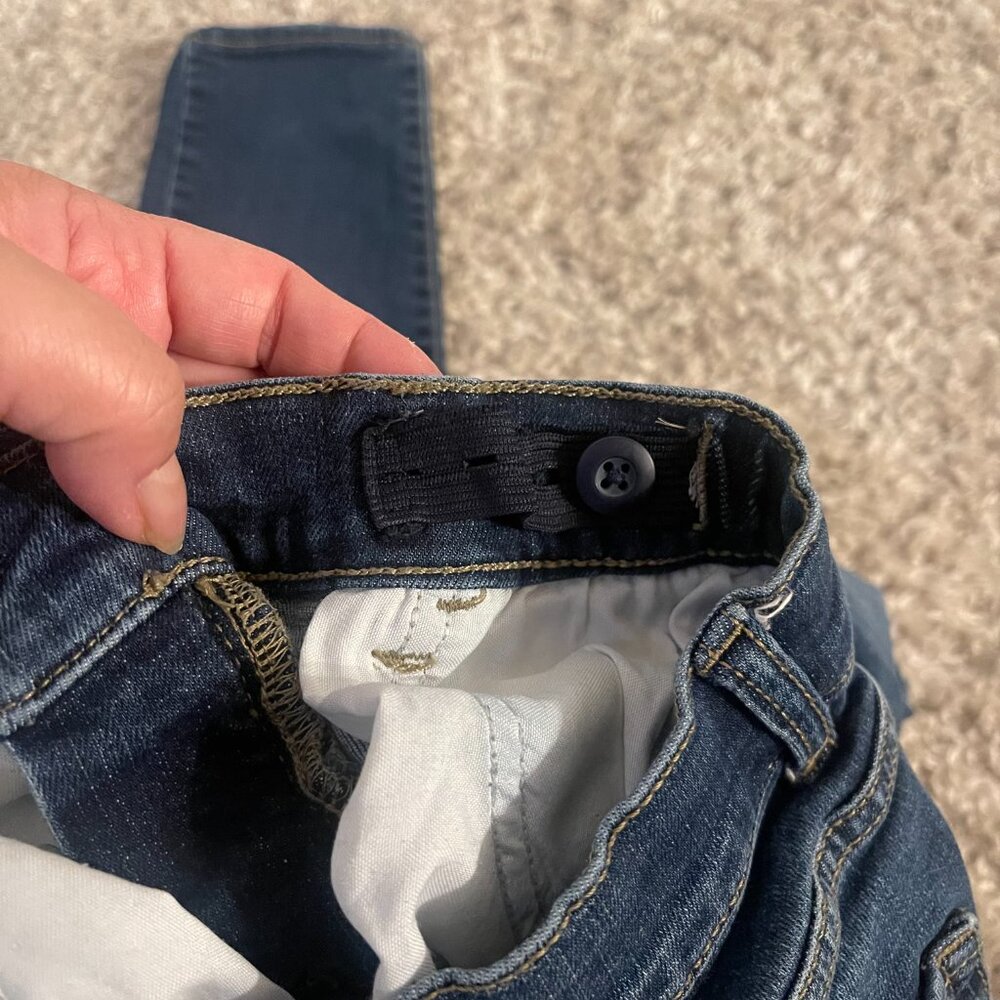 Children's Place Boys Straight Jeans Size 10 Adjustable Waist Denim - Picture 8 of 9